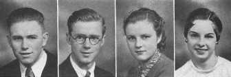 1935 Student body officers 